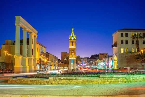 Torre Del Reloj Jaffa Calle Yefet Cerca Tel Aviv — Foto de Stock