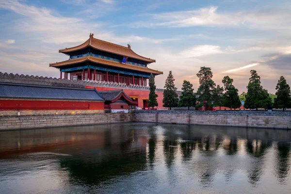 Divina Puerta Ciudad Prohibida Beijing — Foto de Stock