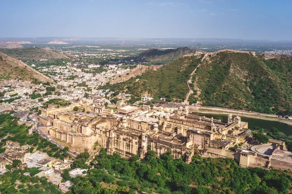 Forte Ambra Amer Jaipur Rajasthan India — Foto Stock