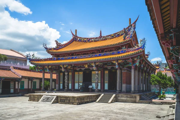 Templo Taipei Confucio Dalongdong Taipei — Foto de Stock