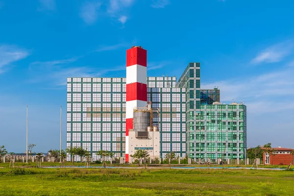 Verbrandingsinstallatie Voor Stedelijk Afval Hsinchu Taiwan — Stockfoto