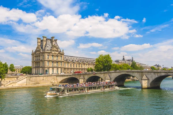 Blick Auf Museumsraster Und Teich Royal Vom Fluss Seine — Stockfoto