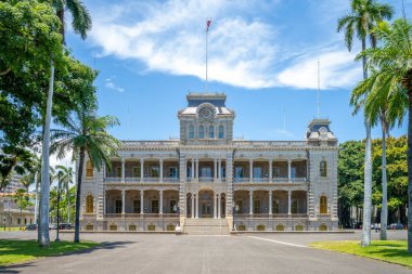 Honolulu'daki Iolani Sarayı, Hawaii, Abd