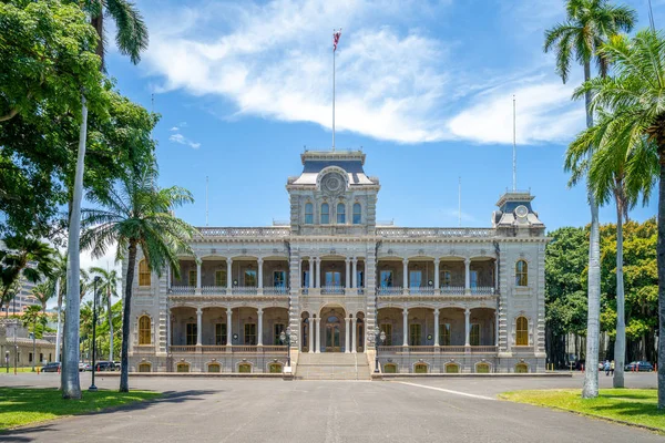 Iolani Palace Honolulu Hawaii Usa — Stockfoto