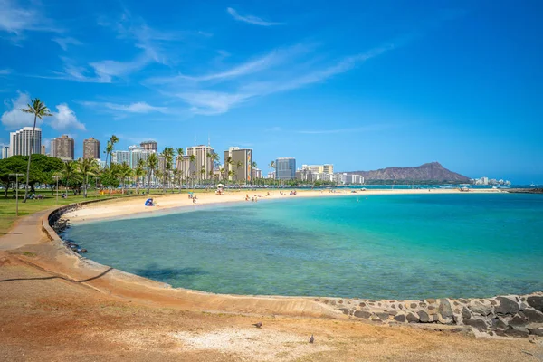 Cityscape Honolulu Oahu Island Hawaii — Stock Photo, Image