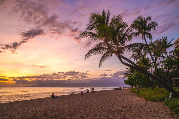 Scenery Kaanapali Beach Maui Island Hawaii — Stock Photo, Image