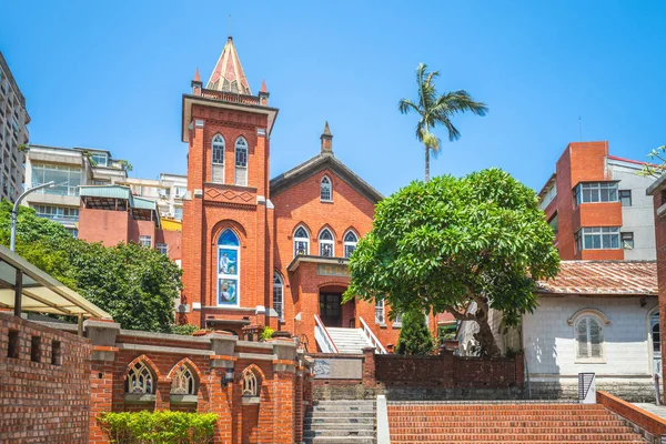 Vacker Kyrka Tamsui Taipei Taiwan — Stockfoto