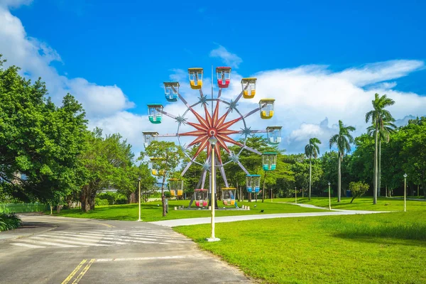 Yuanshan Natural Landscape Park Built Site Former Taipei Childrens Amusement — Stock Photo, Image