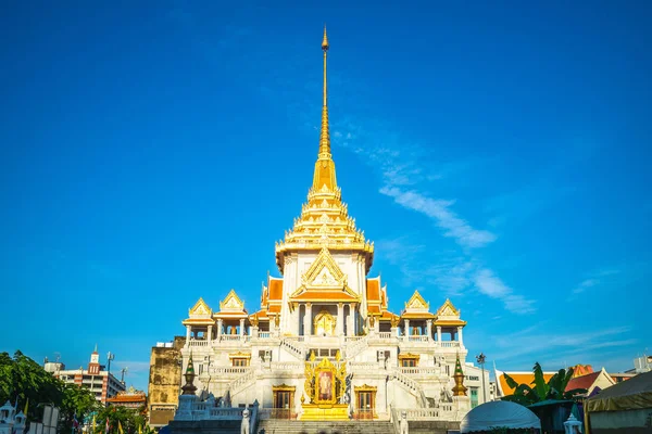 Fachada Wat Traimit Bancoc Tailândia — Fotografia de Stock