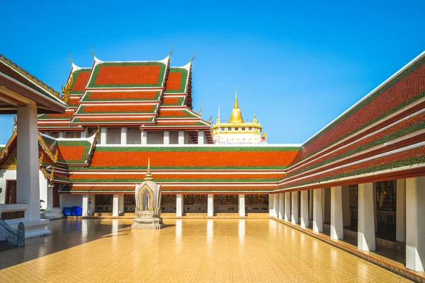 Wat Saket Altın Dağı Bangkok Tayland — Stok fotoğraf