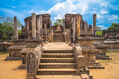 Polonnaruwa Antik kenti Kutsal Dörtgen, Sri Lanka