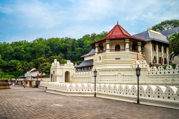 Temple Sacred Tooth Relic Kandy Srí Lanka — Stock fotografie