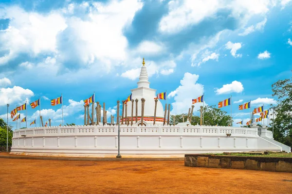Thuparamaya První Buddhistický Chrám Srí Lance — Stock fotografie