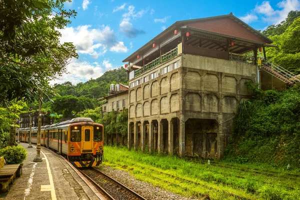 Jingtong Spoorwegen New Taipei Taiwan — Stockfoto