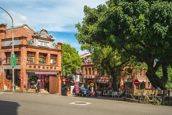 Shenkeng Taiwan Juni 2020 Shenkeng Gamla Gatan Gata New Taipei — Stockfoto