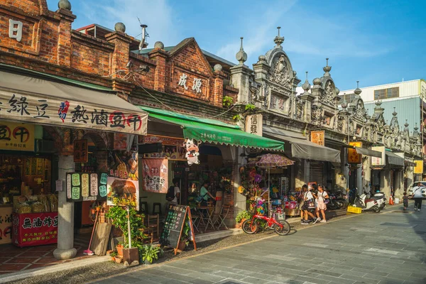 Таоюйдао Тайвань Июня 2020 Года Старая Улица Даси Самый Древний — стоковое фото