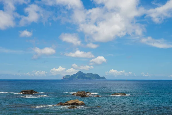 Isola Guishan Turtle Island Nella Contea Yilan Taiwan — Foto Stock