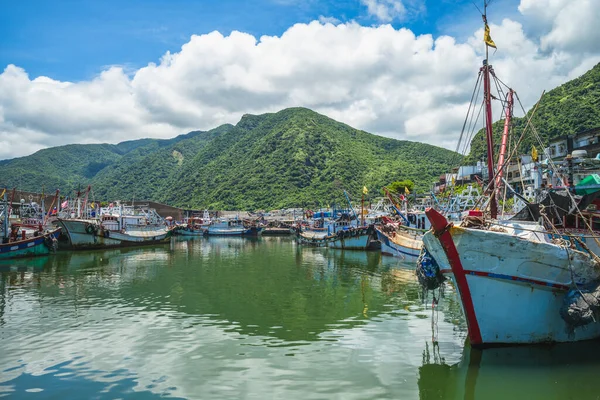 Daxi Fishing Harbor Található Yilan Megyében Taiwan — Stock Fotó