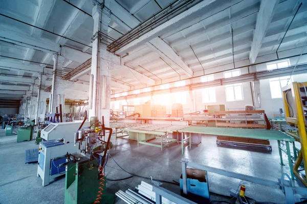 Fabrik Für Die Produktion Von Fenstern Und Türen Aus Aluminium — Stockfoto
