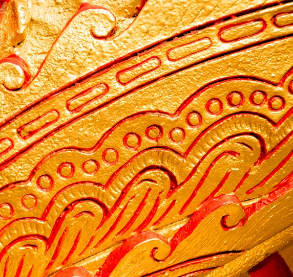 Symbols Buddhism South Eastern Asia Details Buddhist Temple Thailand Backgrounds — Stock Photo, Image