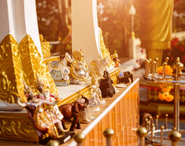 Σύμβολα Του Βουδισμού Νοτιο Ανατολική Ασία Λεπτομέρειες Του Βουδιστικό Ναό — Φωτογραφία Αρχείου