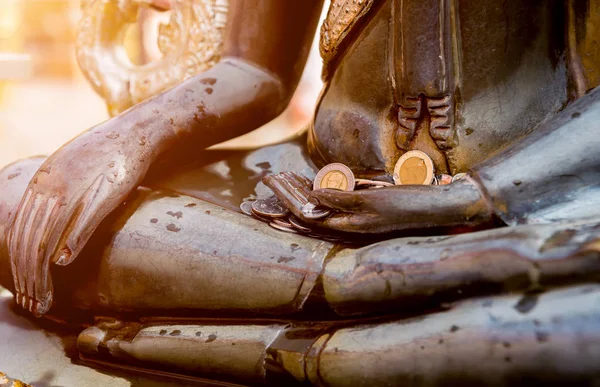 Symbols Buddhism South Eastern Asia Details Buddhist Temple Thailand Backgrounds — Stock Photo, Image