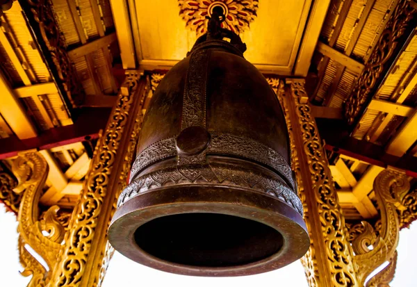 Symbols Buddhism Bells South Eastern Asia Details Buddhist Temple Thailand — Stock Photo, Image