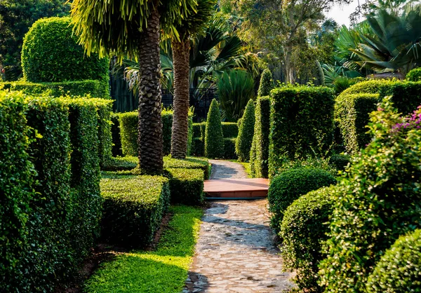 Aménagement Paysager Luxe Jardin Tropical Belle Vue Sur Jardin Tropical Images De Stock Libres De Droits