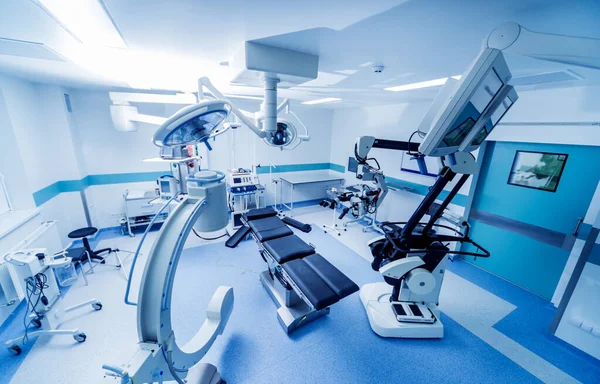 Modern Equipment Operating Room Medical Devices Neurosurgery — Stock Photo, Image