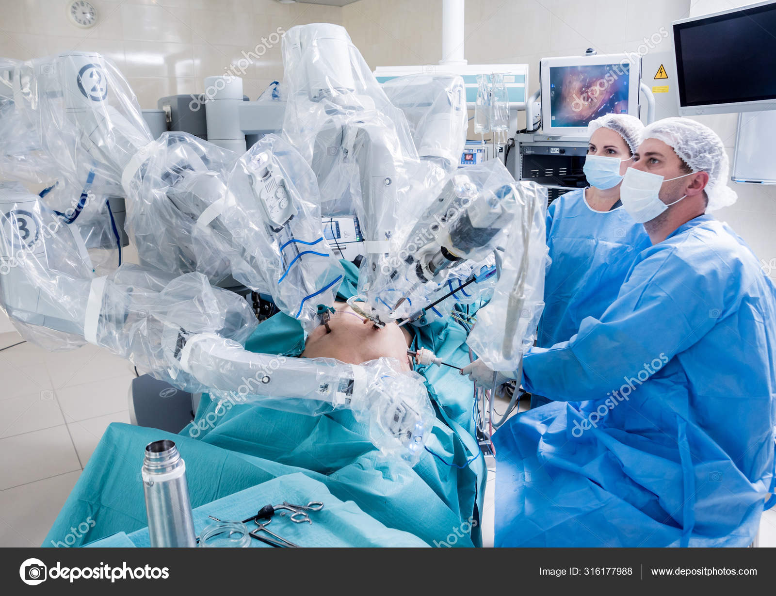 Modern surgical Medical Minimally invasive robotic
