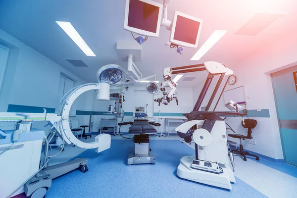 Modern Equipment Operating Room Medical Devices Neurosurgery — Stock Photo, Image