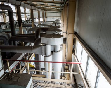 Modern doğal petrol fabrikası, endüstri geçmişi.