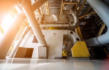 Modern doğal petrol fabrikası, endüstri geçmişi.