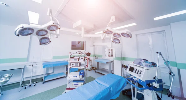 Équipement Moderne Dans Salle Opération Dispositifs Médicaux Pour Neurochirurgie — Photo