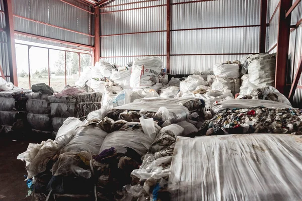 Separating garbage collection at modern recycling plant
