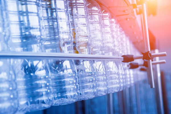 PET preforms for blowing of plastic bottles, heating process, high technology