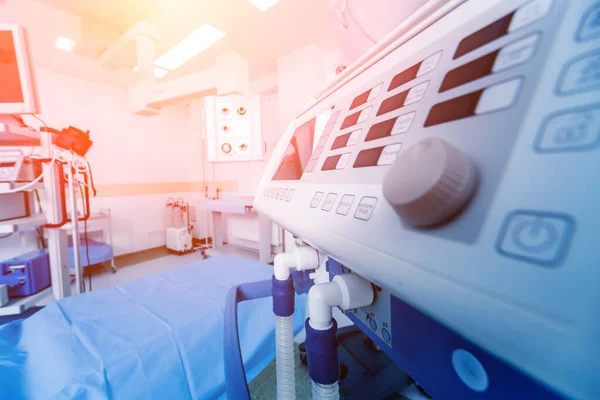 Ameliyathanede Modern Ekipmanlar Nöroşirürji Için Tıbbi Cihazlar — Stok fotoğraf