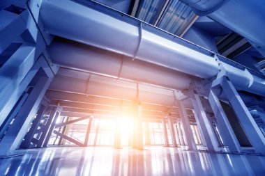 Modern doğal petrol fabrikası, endüstri geçmişi.