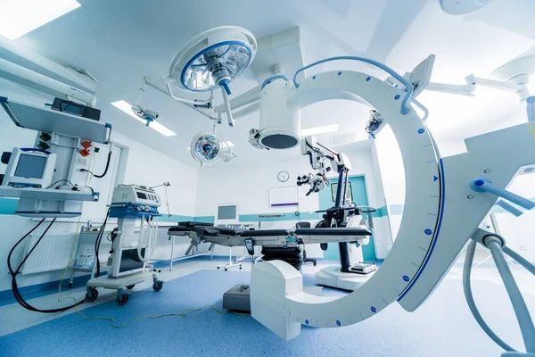 Modern Equipment Operating Room Medical Devices Neurosurgery — Stock Photo, Image