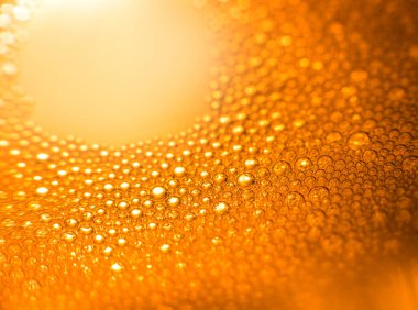 Renkli sabun ve su kabarcıkları. Soyut arkaplan.