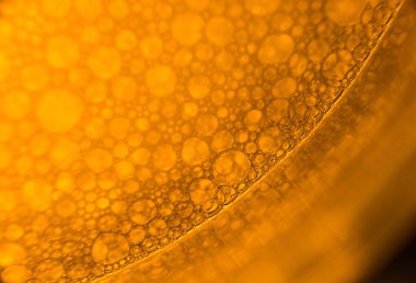 Renkli sabun ve su kabarcıkları. Soyut arkaplan.