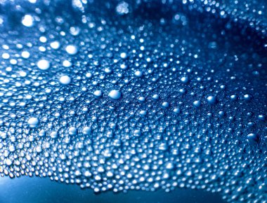 Renkli sabun ve su kabarcıkları. Soyut arkaplan.