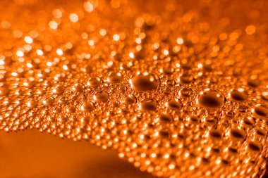 Renkli sabun ve su kabarcıkları. Soyut arkaplan.