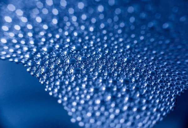 Кольорові мильні та водяні бульбашки. Абстрактний фон . — стокове фото