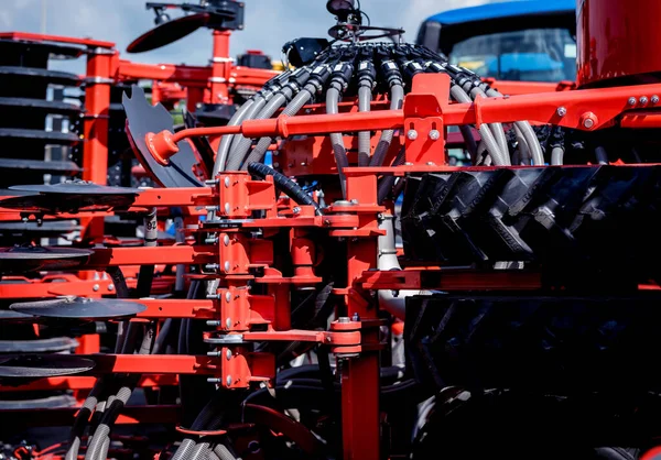 現代の農業機械や機器。工業用詳細. — ストック写真