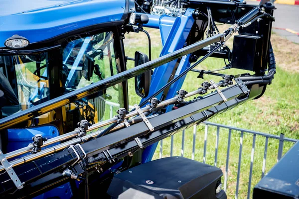 Máquinas e equipamentos agrícolas modernos. Dados industriais . — Fotografia de Stock