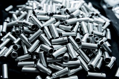 Mobilya için boru parçalarının soyut arkaplanı