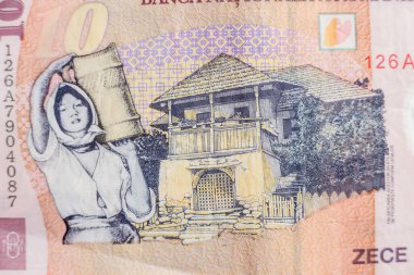 Dünya para koleksiyonu. Romanya 'nın parasından parçalar