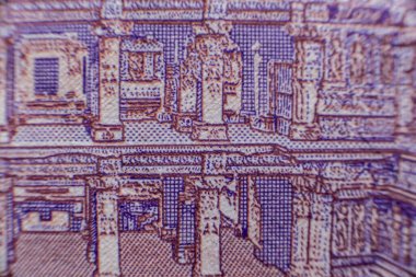 Dünya para koleksiyonu. Hindistan parasının parçaları.