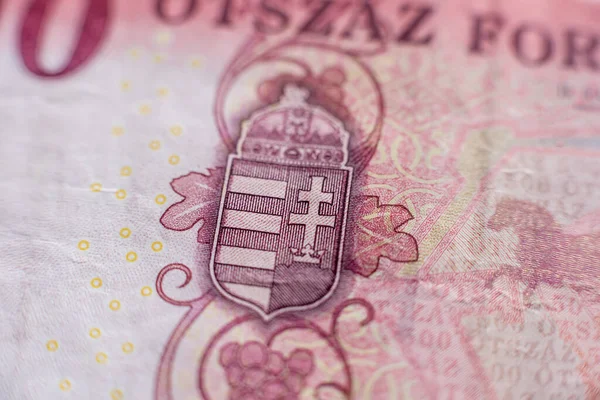 世界の貨幣コレクション。ハンガリーの貨幣の断片 — ストック写真